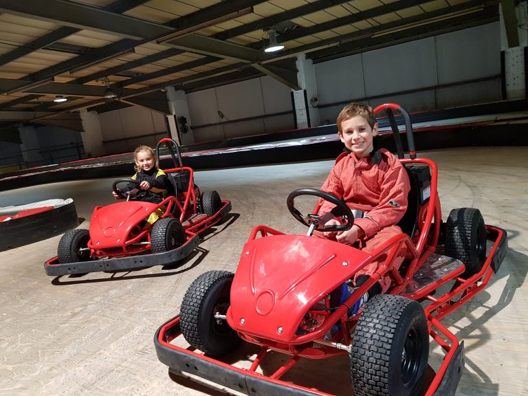 Children's Karting with Anglia Indoor Karting in Ipswich